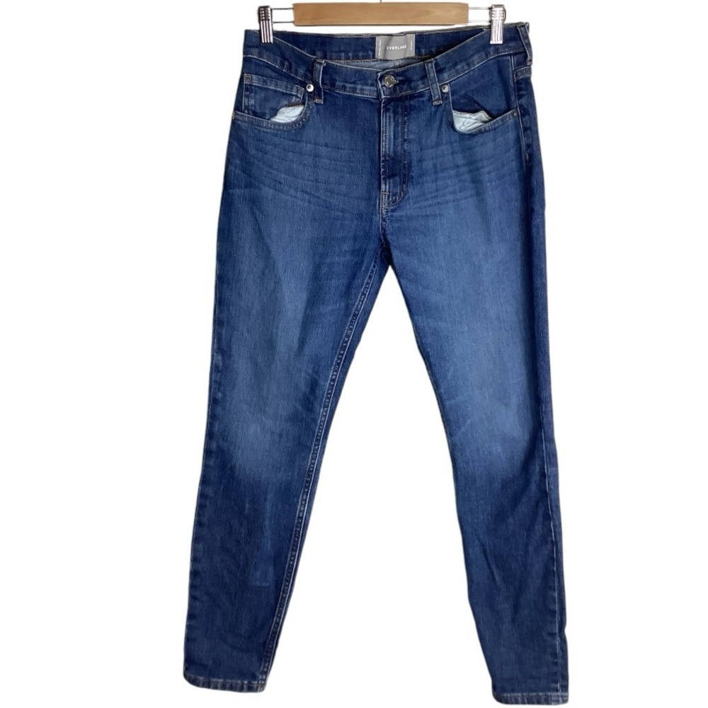 Everlane The Original‎ Cheeky Straight Jeans Medium Wash Women Size 30